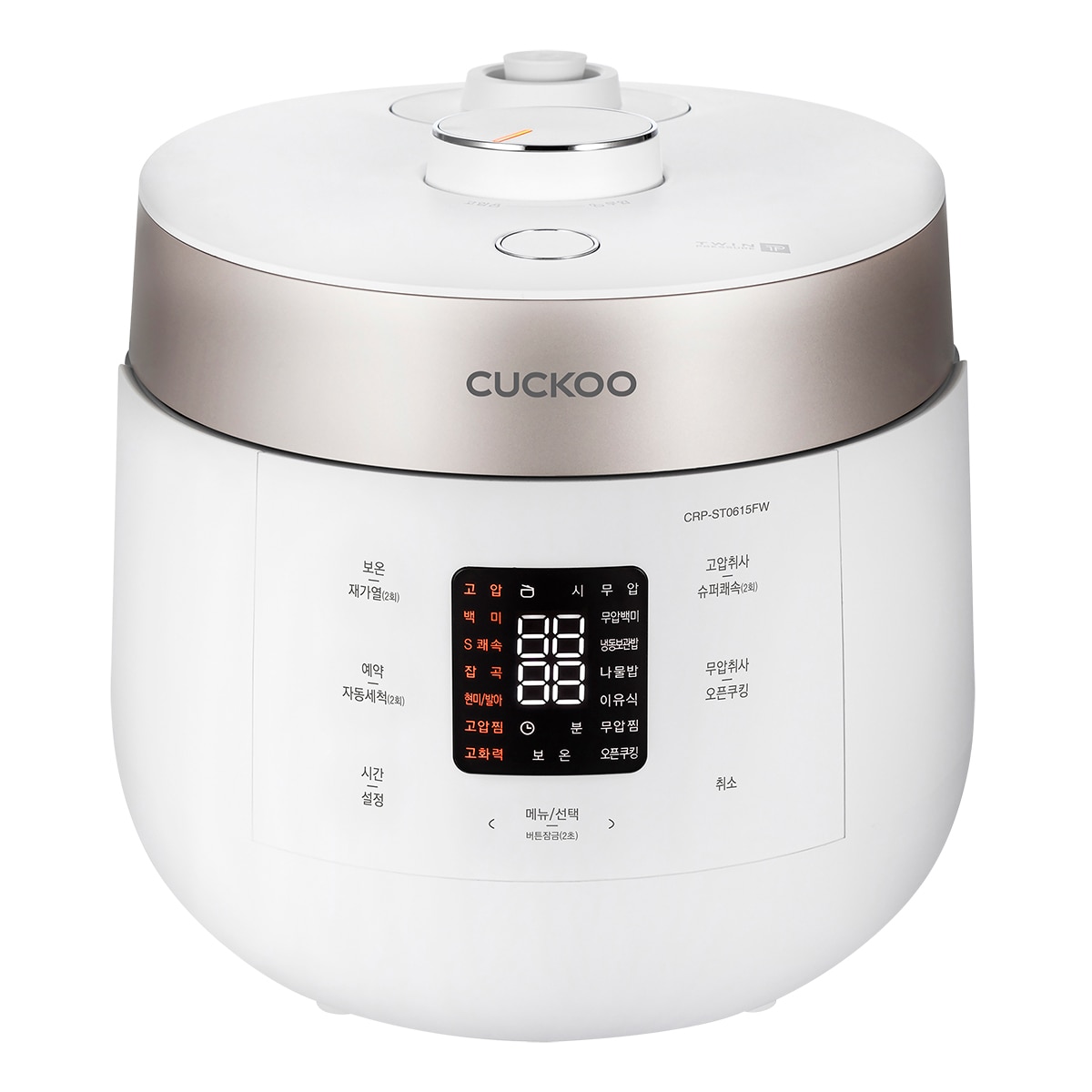 쿠쿠 트윈프레셔 6 인용 전기압력밥솥 CRP-ST0615FW