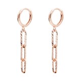 클라베드제이 14K 골드 귀걸이 헤이즐 - 로즈 골드