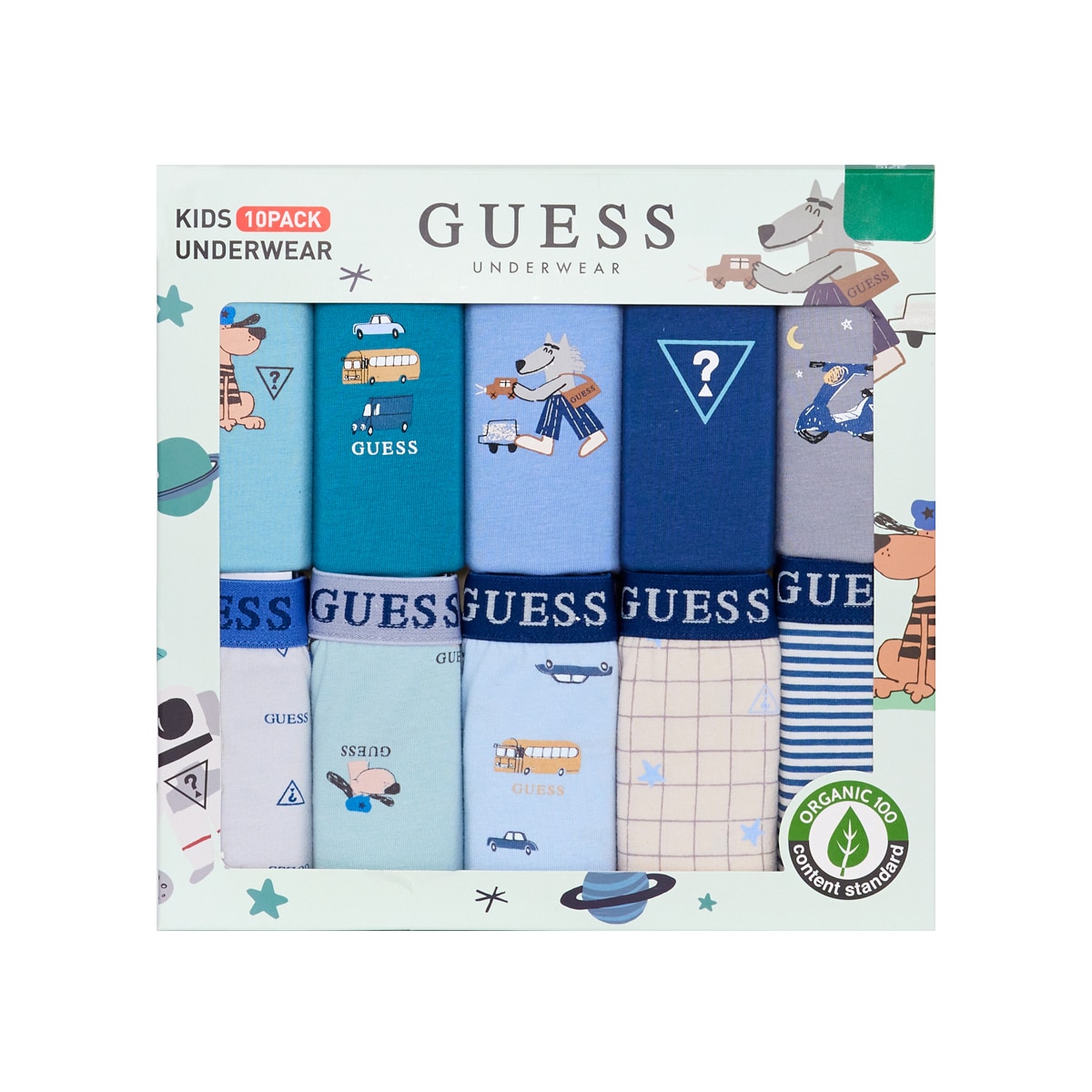 게스 남아 팬티 세트 10매 - 남아A, 80