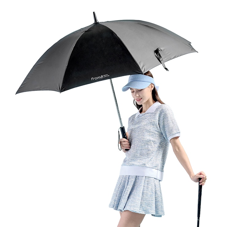 프롬비 이글루 UV차단 선풍기 우산 FE246