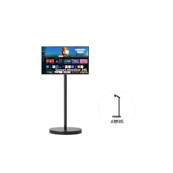 삼성 무빙스타일 M5 스탠다드 스탠드 80.1cm(32) 블랙