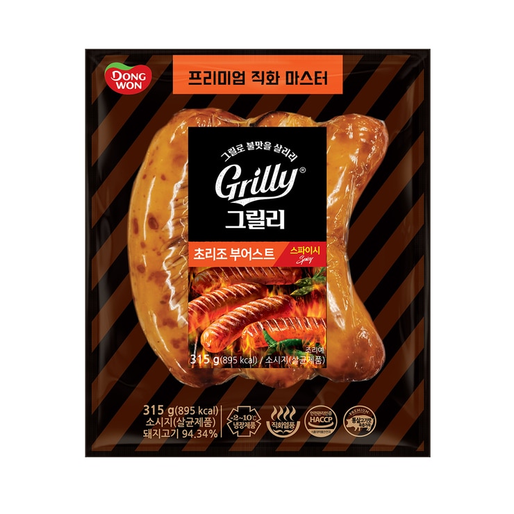 동원그릴리직화초리조부어스트 315g x 5