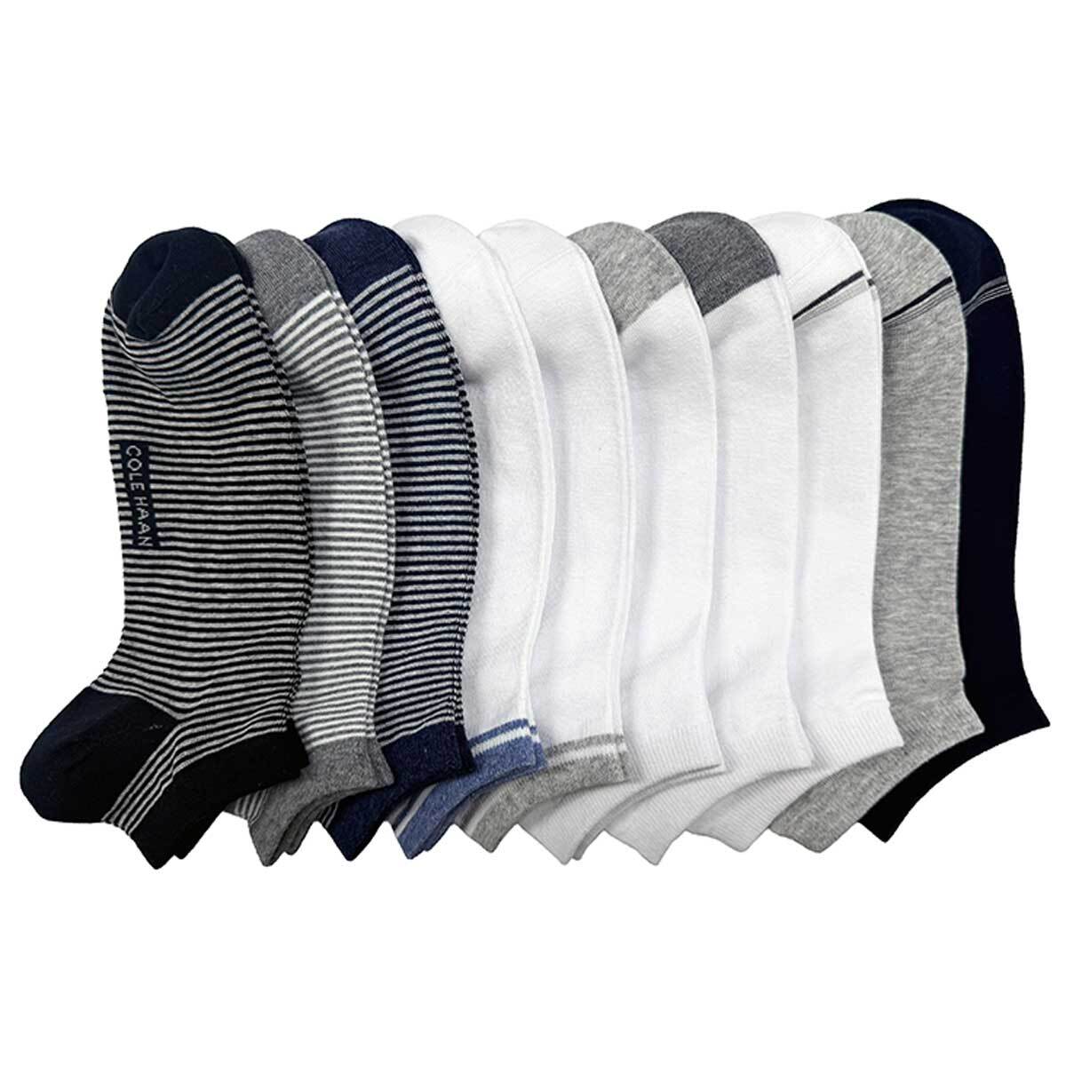 콜한 남성 스니커즈 양말 10족