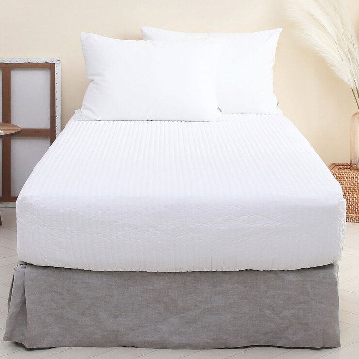 April At Home Cotton All-in-one Mattress Cover-SS 681945