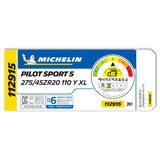 미쉐린 파일럿 스포츠 5 275/45R20 110(Y) EXTRA LOAD