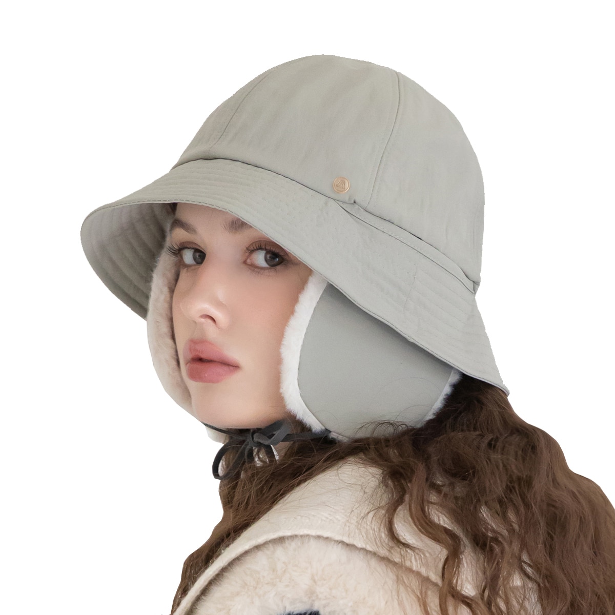 안드레아바나 여성 이어머프 모자 - 민트