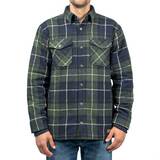 Jachs Men's Wool Blended Shirts Jacket - Green Jachs Men's Wool Blended Shirts Jacket - Green