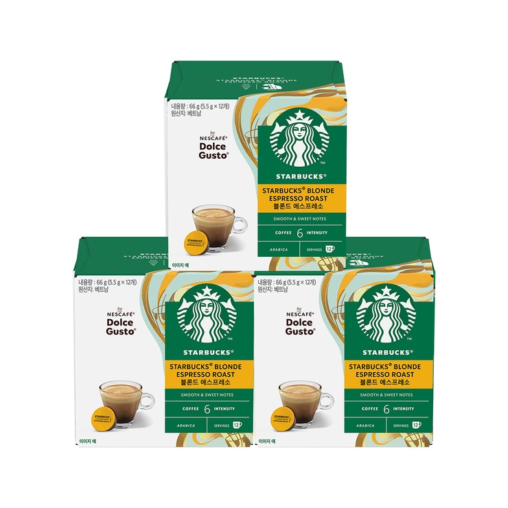 Starbucks Dolce Gusto Coffee Capsules (36P) 685771