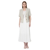 SOUP 여성 반소매 투버튼 재킷 SOUP 여성 반소매 투버튼 재킷