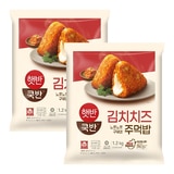 햇반 김치치즈 주먹밥 100g X 12 X 2