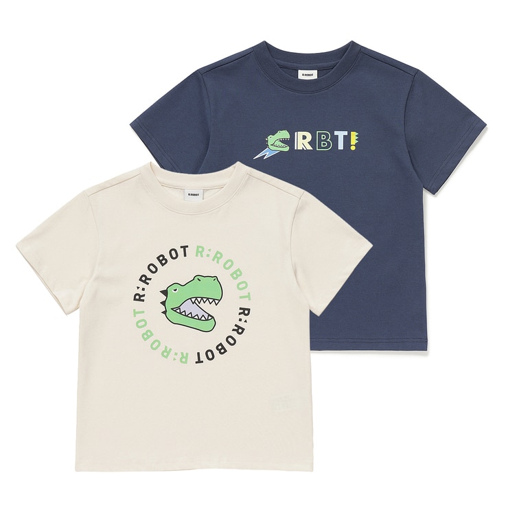 알로봇 키즈 반소매 티셔츠 세트