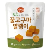Eatus 한입 꿀고구마 말랭이 80g x 10