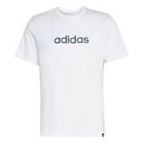 아디다스 남성 반소매 로고 티셔츠 - 화이트, XXL