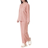 트라이엄프 여성 코듀로이 파자마 세트 - 핑크