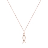 클라베드제이 14K 골드 0.01ct 다이아몬드 목걸이 소니아