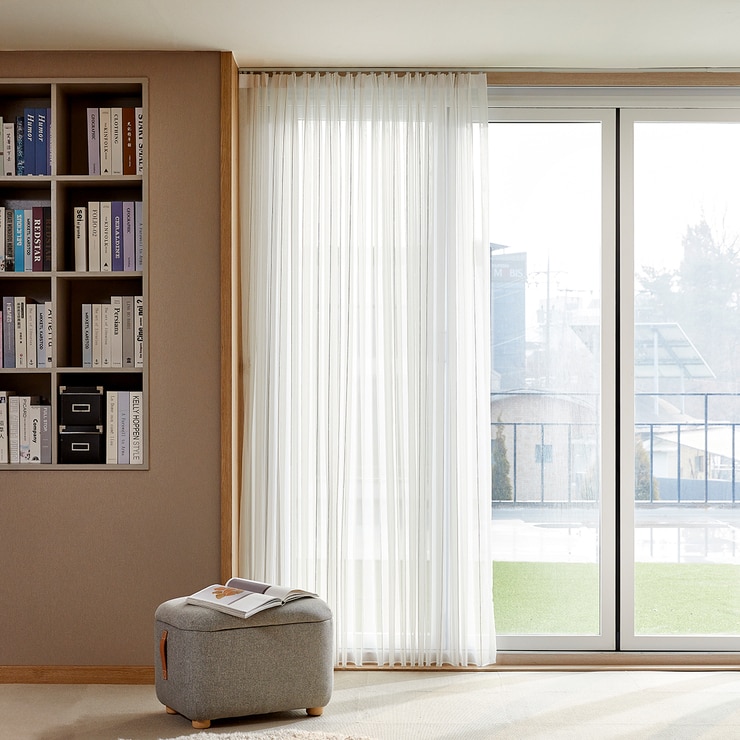 속커튼 내추럴 스트라이프 500x(230/240) cm 속커튼 내추럴 스트라이프 500x(230/240) cm