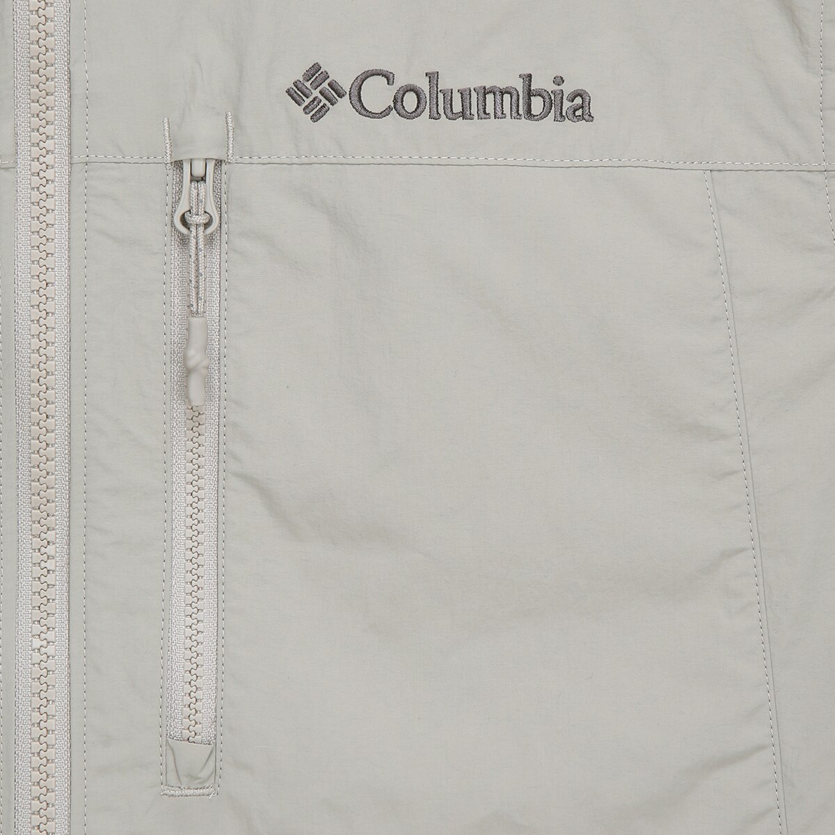 컬럼비아 남성 후드 베스트 - 베이지