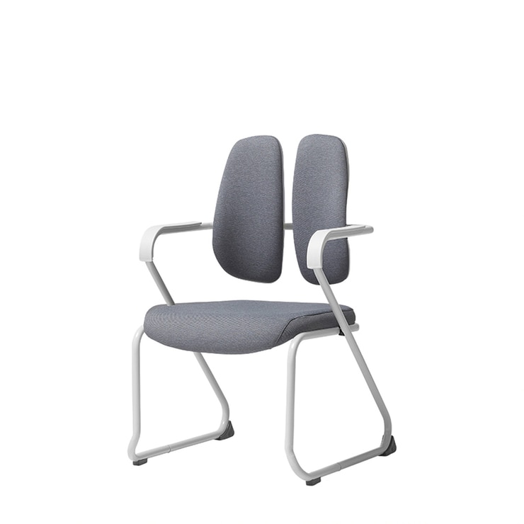 듀오백 팔걸이 학생 의자