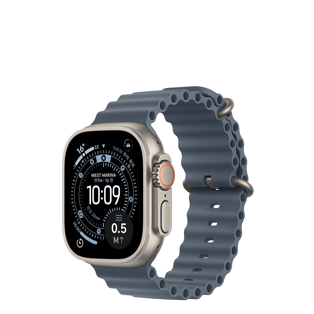 Apple Watch Ultra 3 GPS + Celluar NT/AB 오션 밴드 Apple Watch Ultra 3 GPS + Celluar NT/AB 오션 밴드