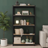 스피드랙 다용도 5단 철제 선반 100 x 40 x 180cm - 블랙 스피드랙 다용도 5단 철제 선반 100 x 40 x 180cm - 블랙