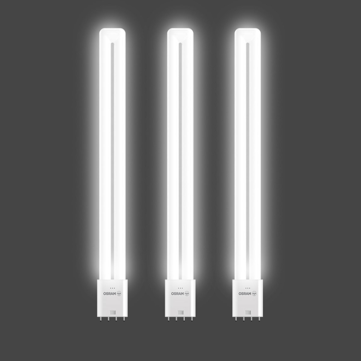오스람 LED L 램프 25W 3개, 백색