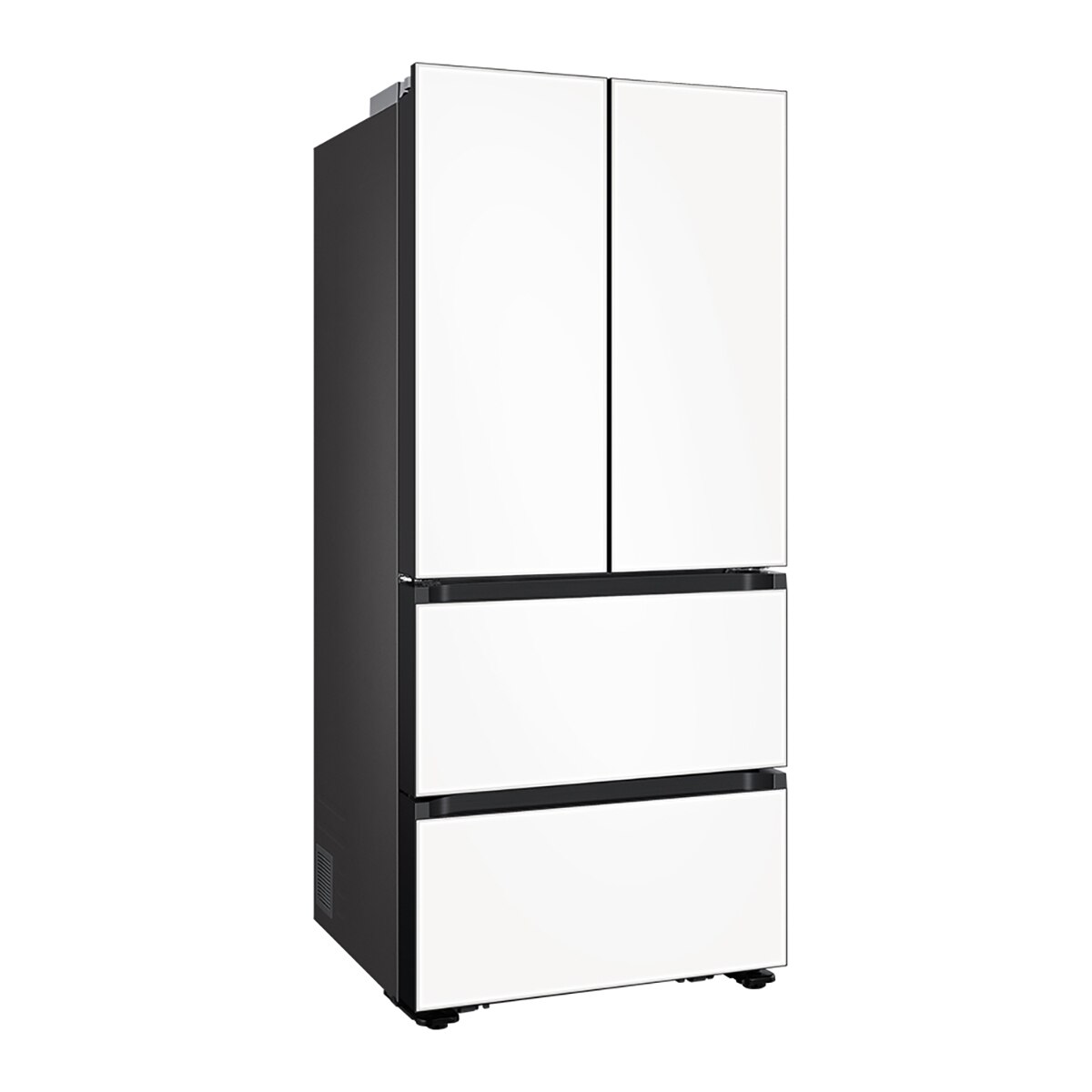 삼성 비스포크 AI 김치플러스 4도어 490L, 새틴화이트