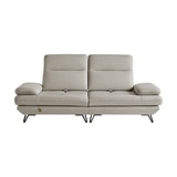 다우닝 모아나 스윙 전체 천연가죽 소파 3인