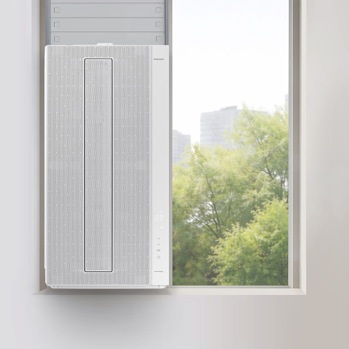 삼성 무풍 창문형 에어컨 (19.2㎡) - 매립형