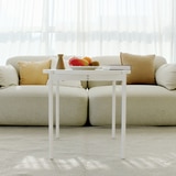 끌리마 DIY 다용도 화이트 원형 협탁 테이블 600