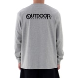 아웃도어프로덕츠 남성 긴소매 크루티 - 멜란지그레이
