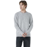 바인 남성 알파카 울 블랜디드 니트