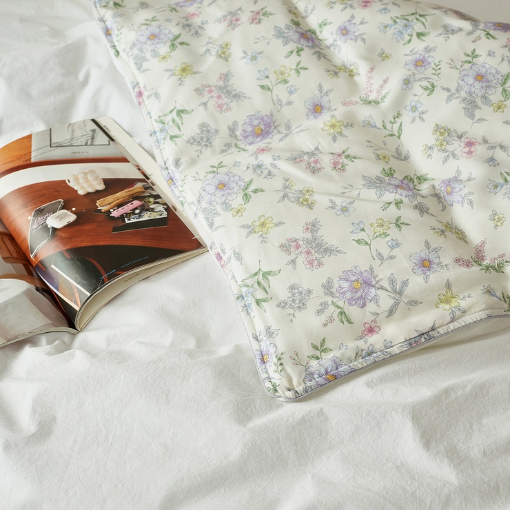 April At Home 모달 고밀도면 양면 차렵이불 - 싱글