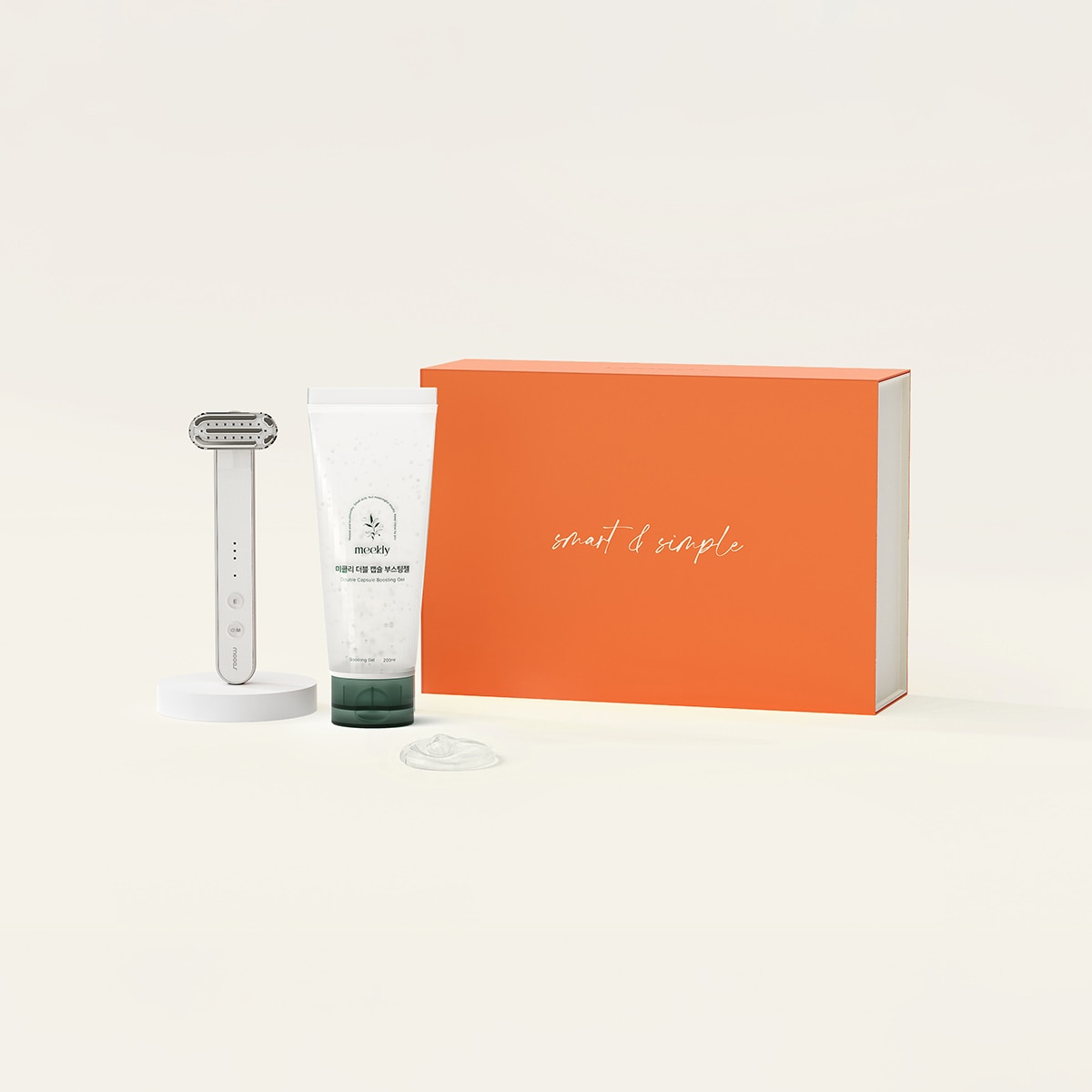 무아스 EMS 마사지기+부스팅젤 홈케어 세트 MM-FC1