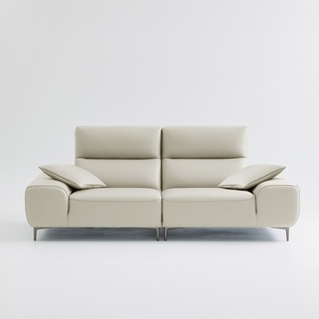UND NA17 전체 천연 이태리 슈렁큰통가죽 3.5인 소파