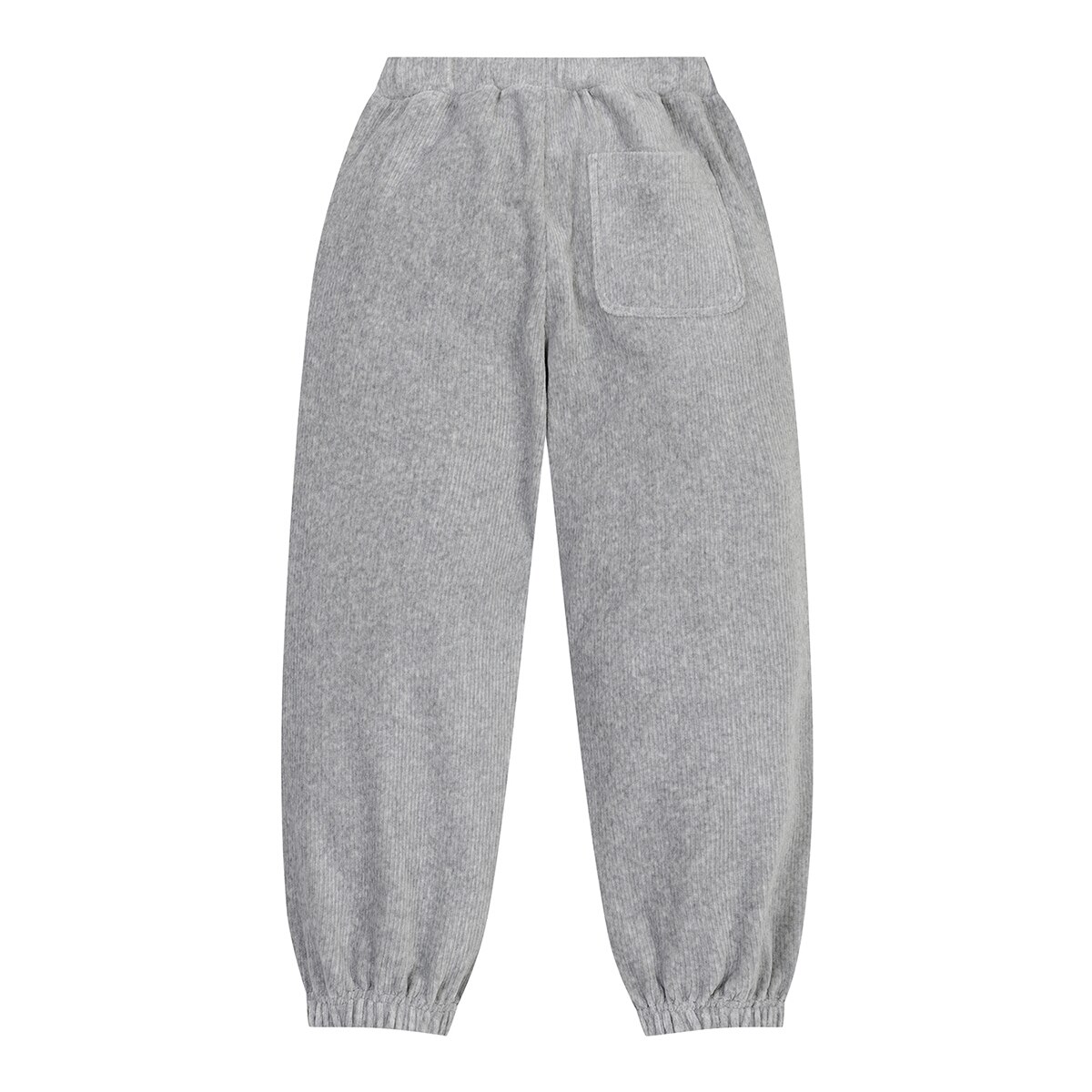 베네통 키즈 벨루아 팬츠 - 멜란지그레이