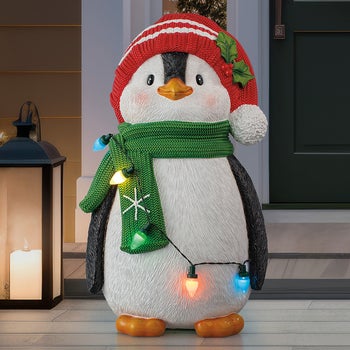 LED 펭귄 또는 북극곰 장식 61cm LED 펭귄 또는 북극곰 장식 61cm