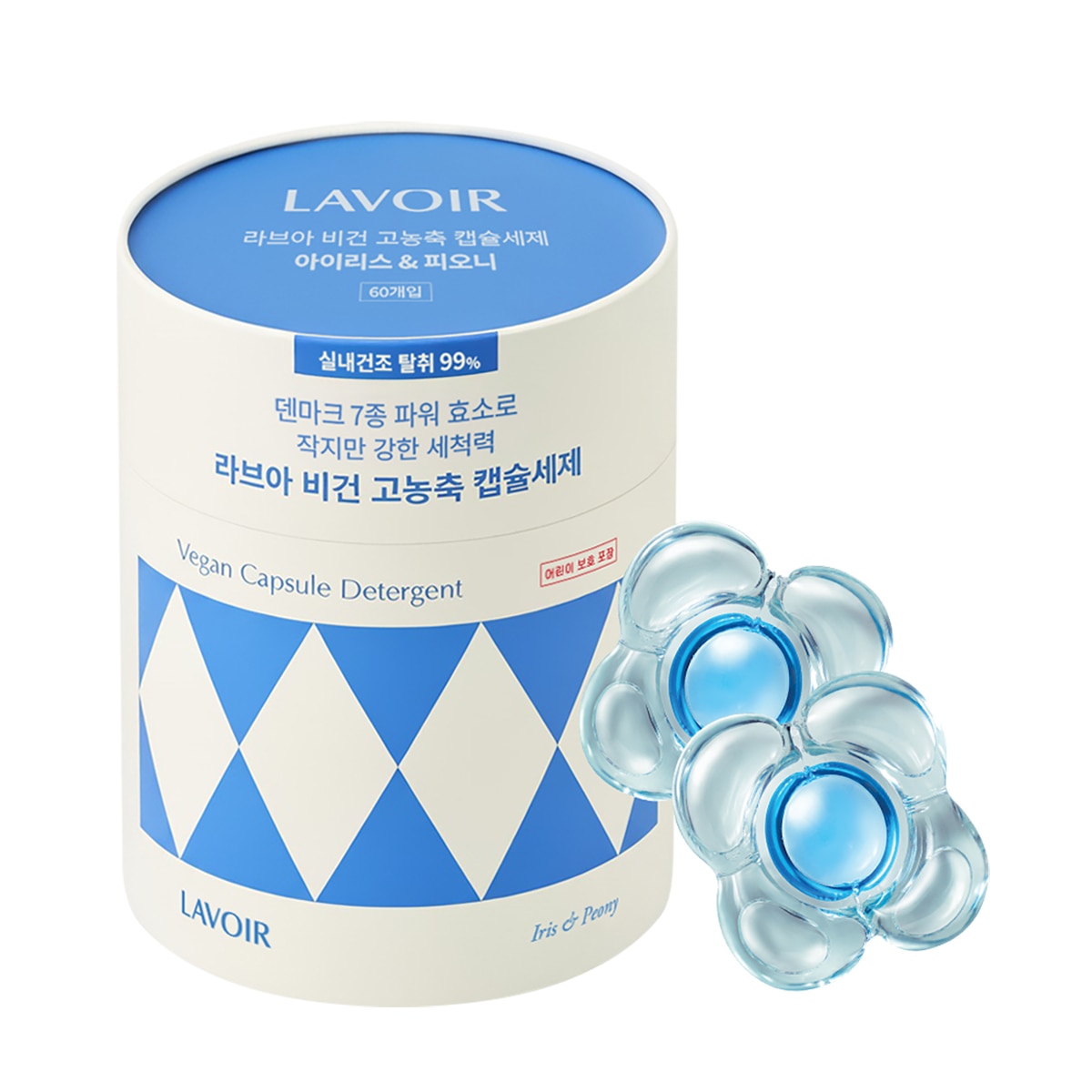 라브아실내건조캡슐세제 아이리스&피오니 60개 라브아실내건조캡슐세제 아이리스&피오니 60개