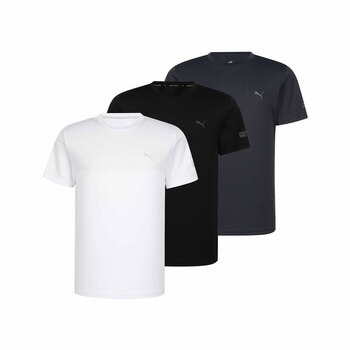 푸마 성인 쿨 반팔 티 3매