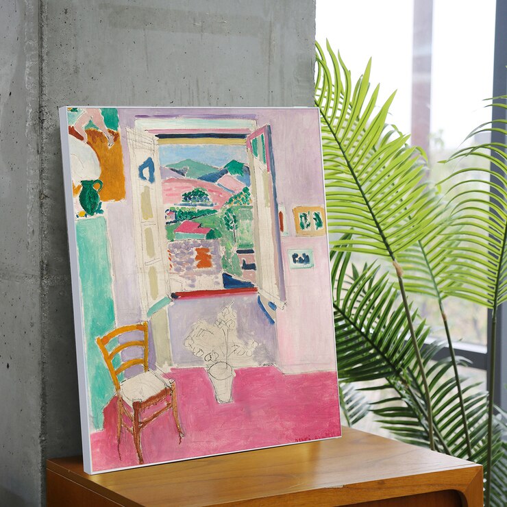 지클레 그림 액자 (80 x 60cm 또는 60 x 80cm) - 앙리 마티스, 열려있는 창문