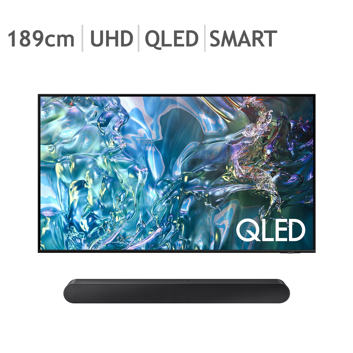 삼성 QLED TV KQ75QD60 189cm (75) + S50B - 벽걸이형