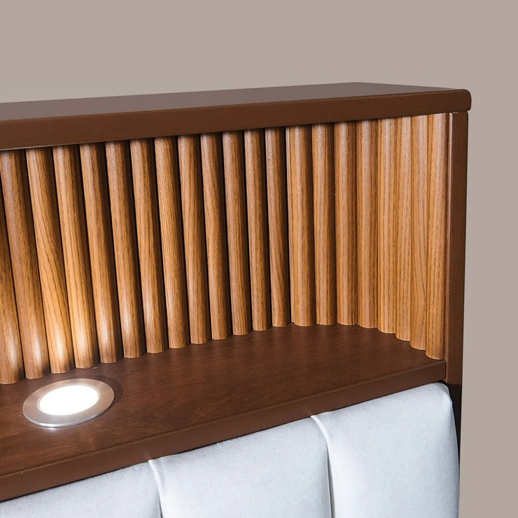 웨일슬립 루체 원목 침대프레임 - 라지킹