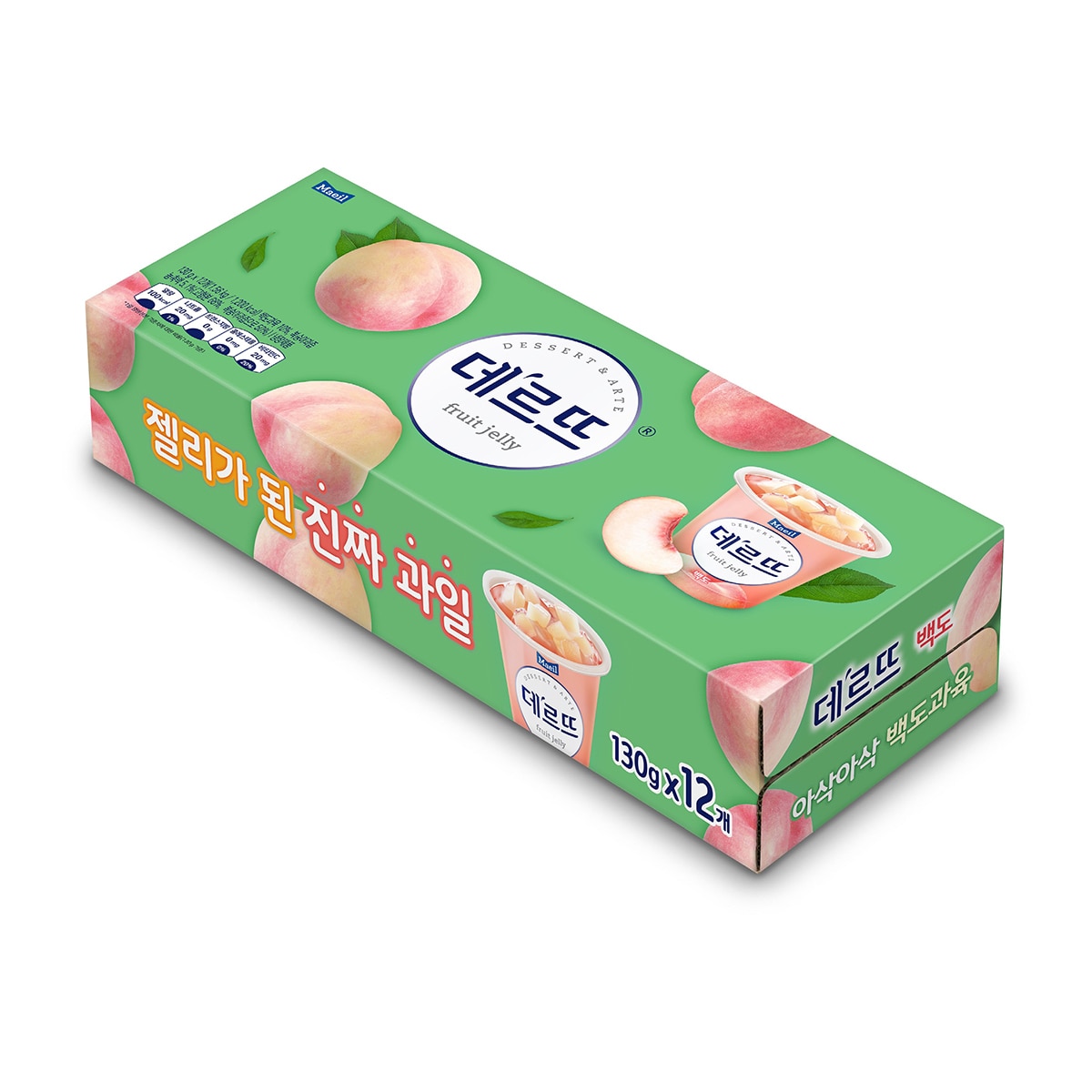 매일 데르뜨 백도 130g x 12