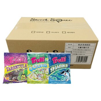 트롤리 젤리펀3종 100g x 12 트롤리 젤리펀3종 100g x 12