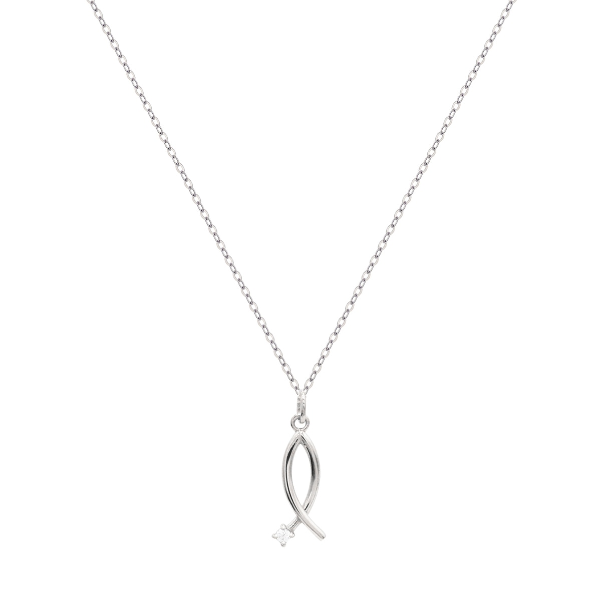 클라베드제이 14K 골드 0.01ct 다이아몬드 목걸이 소니아