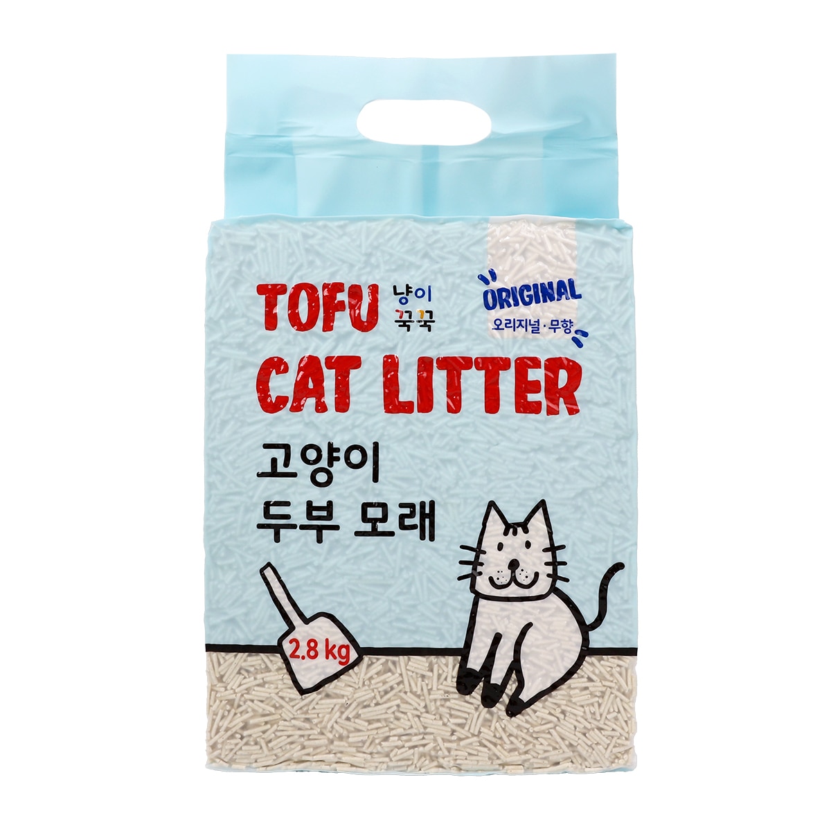 냥이꾹꾹 고양이 두부모래 2.8kg x 6(7L) 냥이꾹꾹 고양이 두부모래 2.8kg x 6(7L)