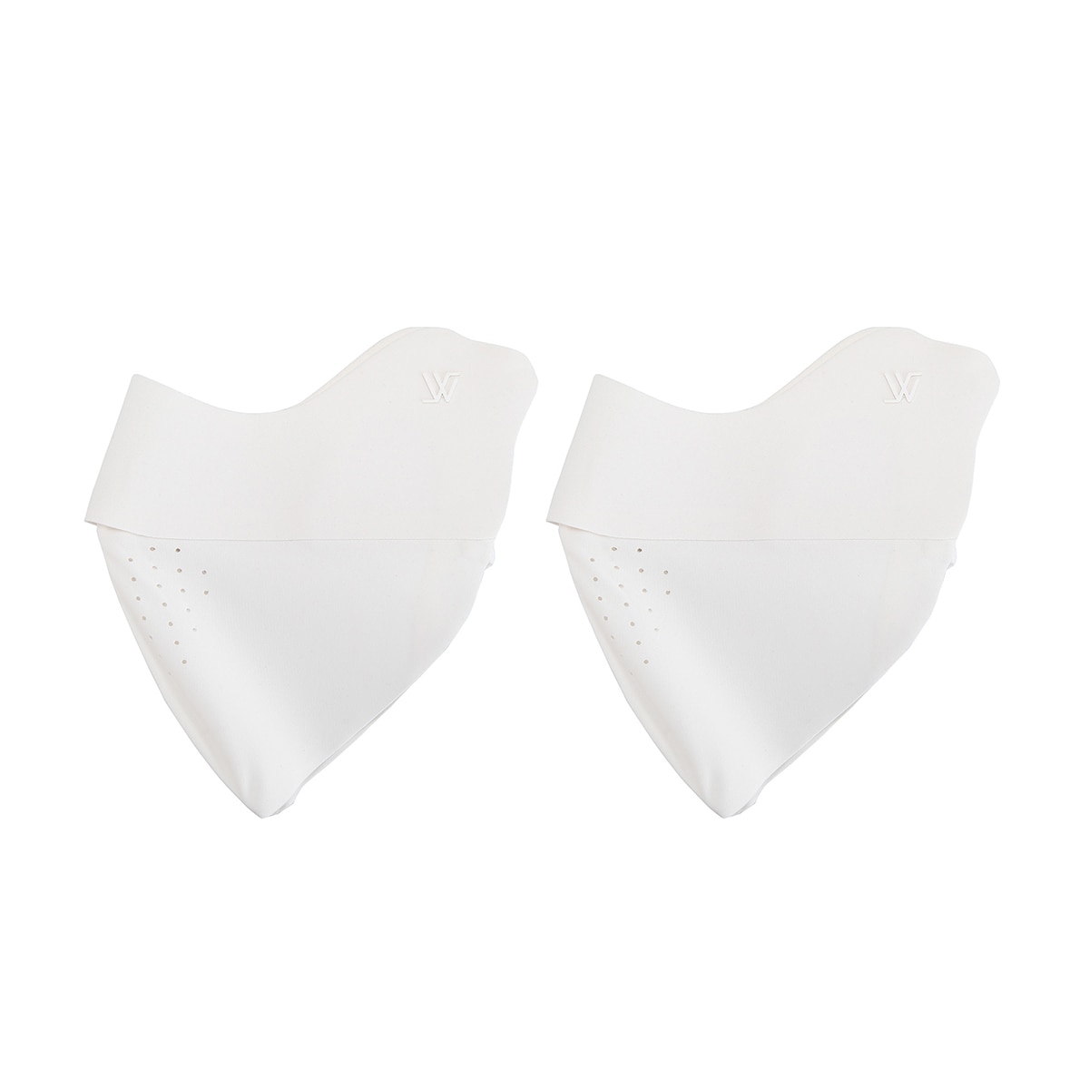 화이트샌즈 자외선 차단 끈 조절 마스크 2개 - 화이트