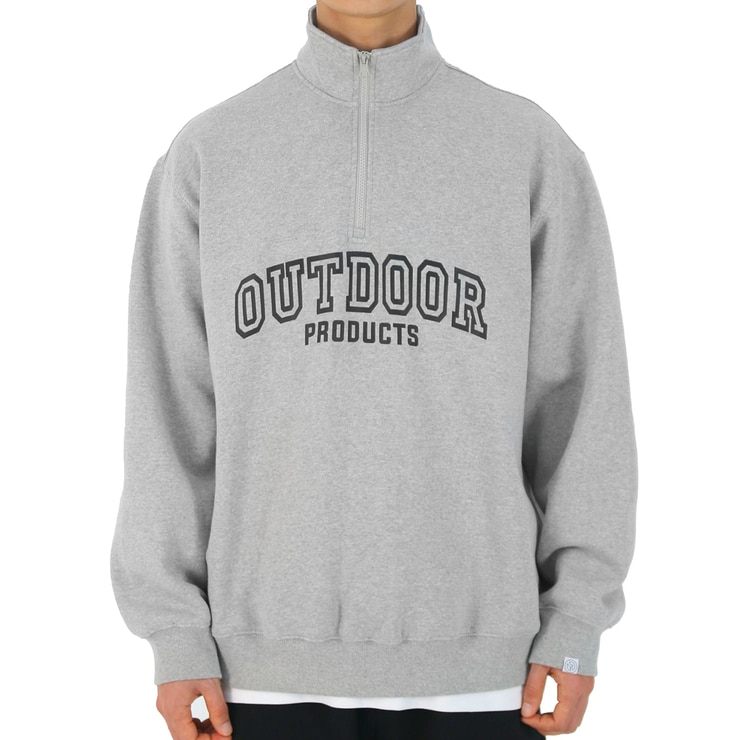 아웃도어프로덕츠 남성 긴소매 하프 집업티