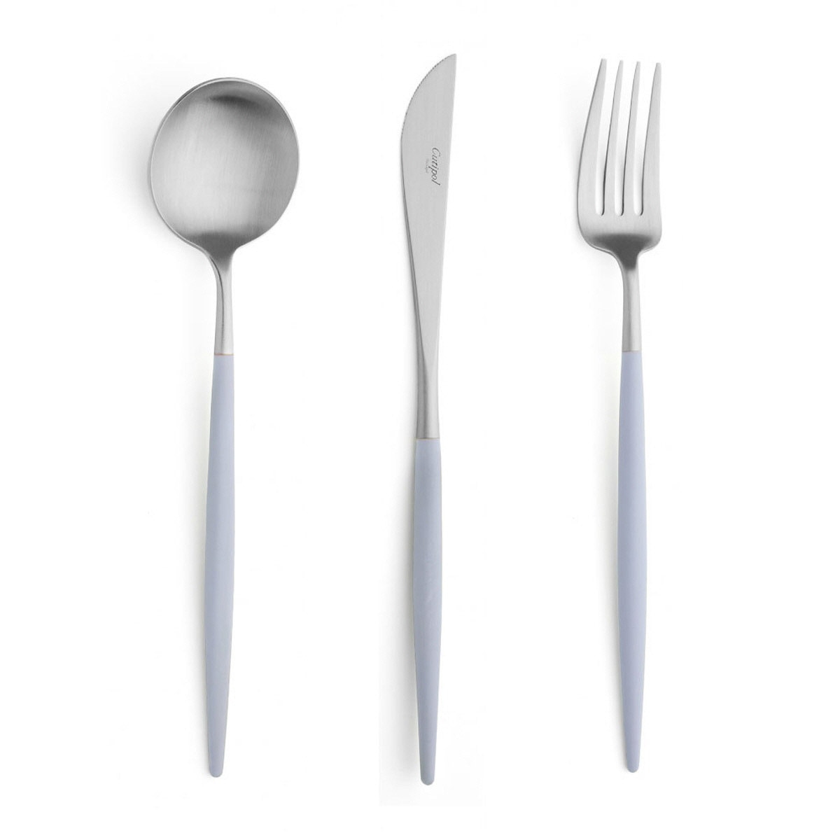 큐티폴 고아 실버디너 1 인 세트 3P - 라일락