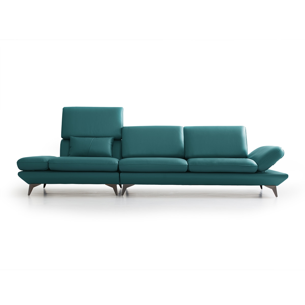 UND 에디션 NA6 천연 통가죽 소파 4인