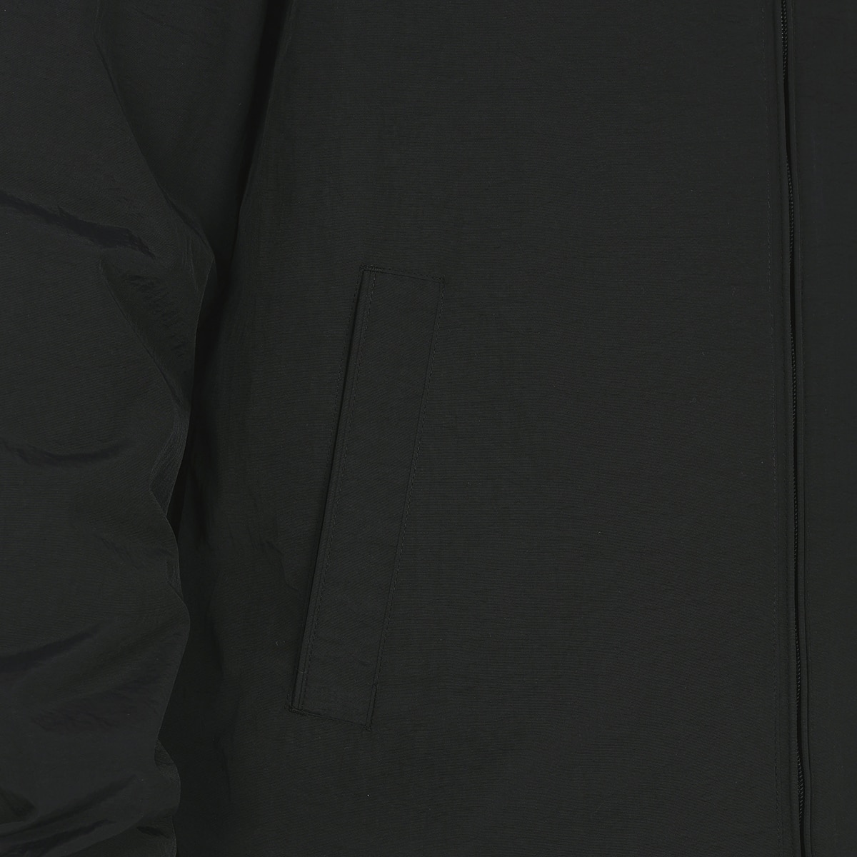 게스 남성 라이트 재킷 - 블랙, L